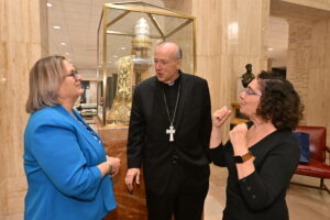 Cardinal McElroy Meet and Greet Photos