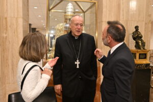 Cardinal McElroy Meet and Greet Photos