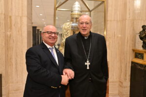 Cardinal McElroy Meet and Greet Photos