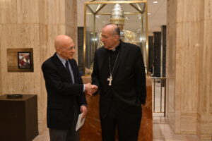 Cardinal McElroy Meet and Greet Photos