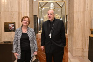 Cardinal McElroy Meet and Greet Photos