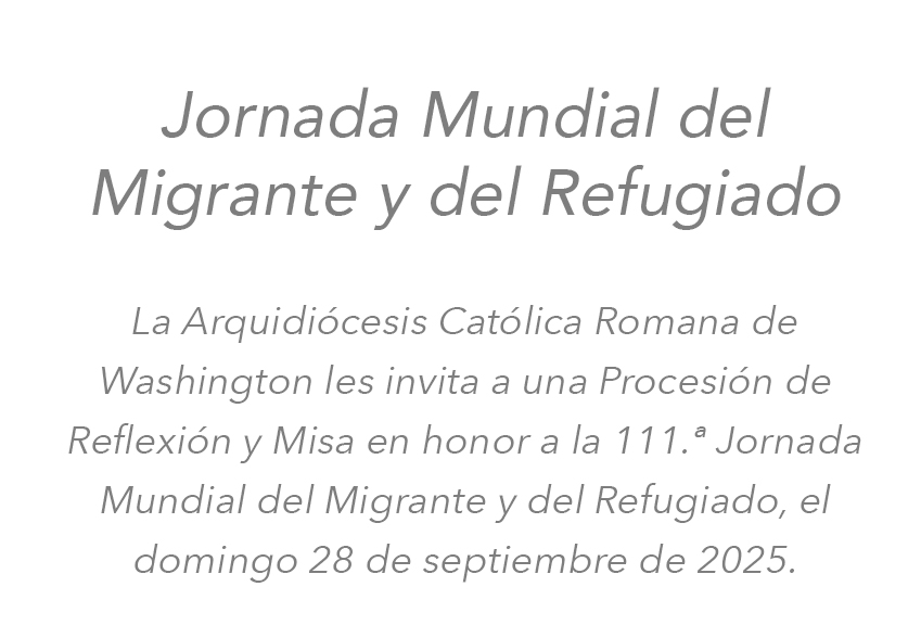 World Day of Migrants and Refugees