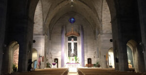 Interior of Saint Ann's Catholic Church in Tenleytown, Washington, D.C.