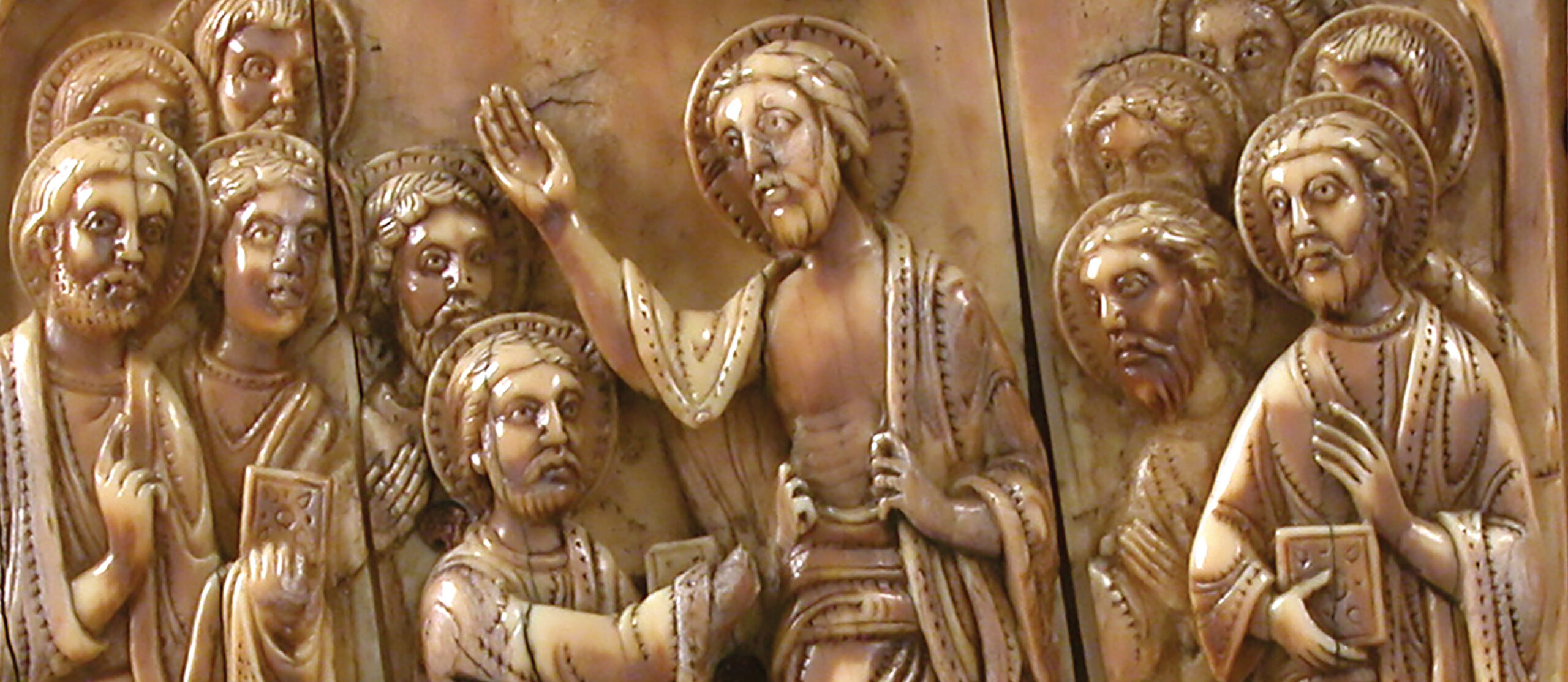 Plaque with Doubting Thomas