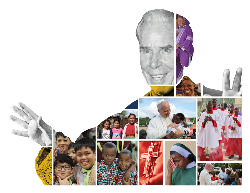 Collage of Fulton Sheen
