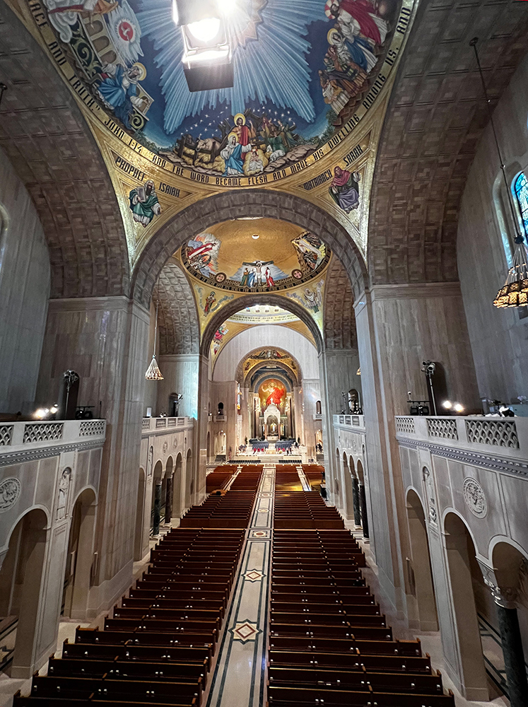 Interior of Basilica