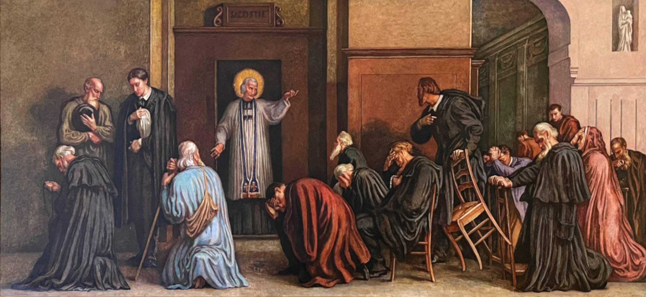 Painting Saint John Vianney