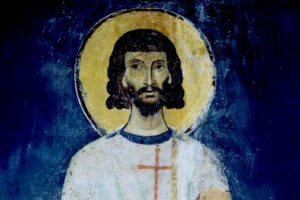 Painting of Saint Lawrence