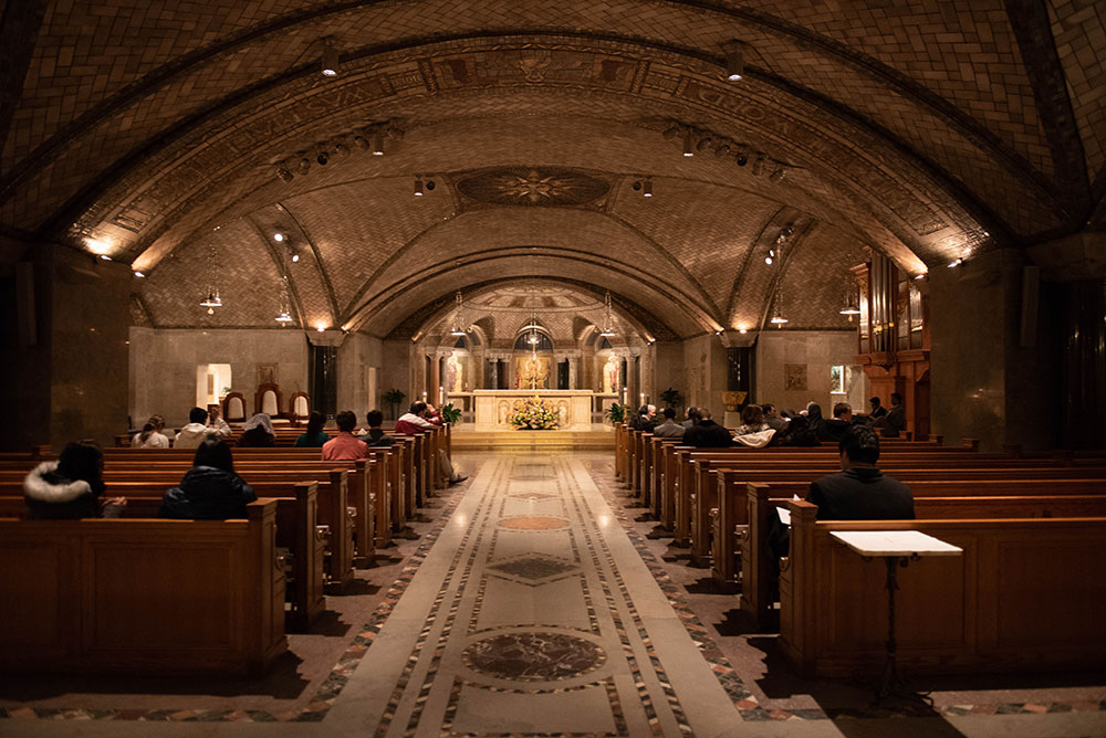 Crypt Church at the Basilica